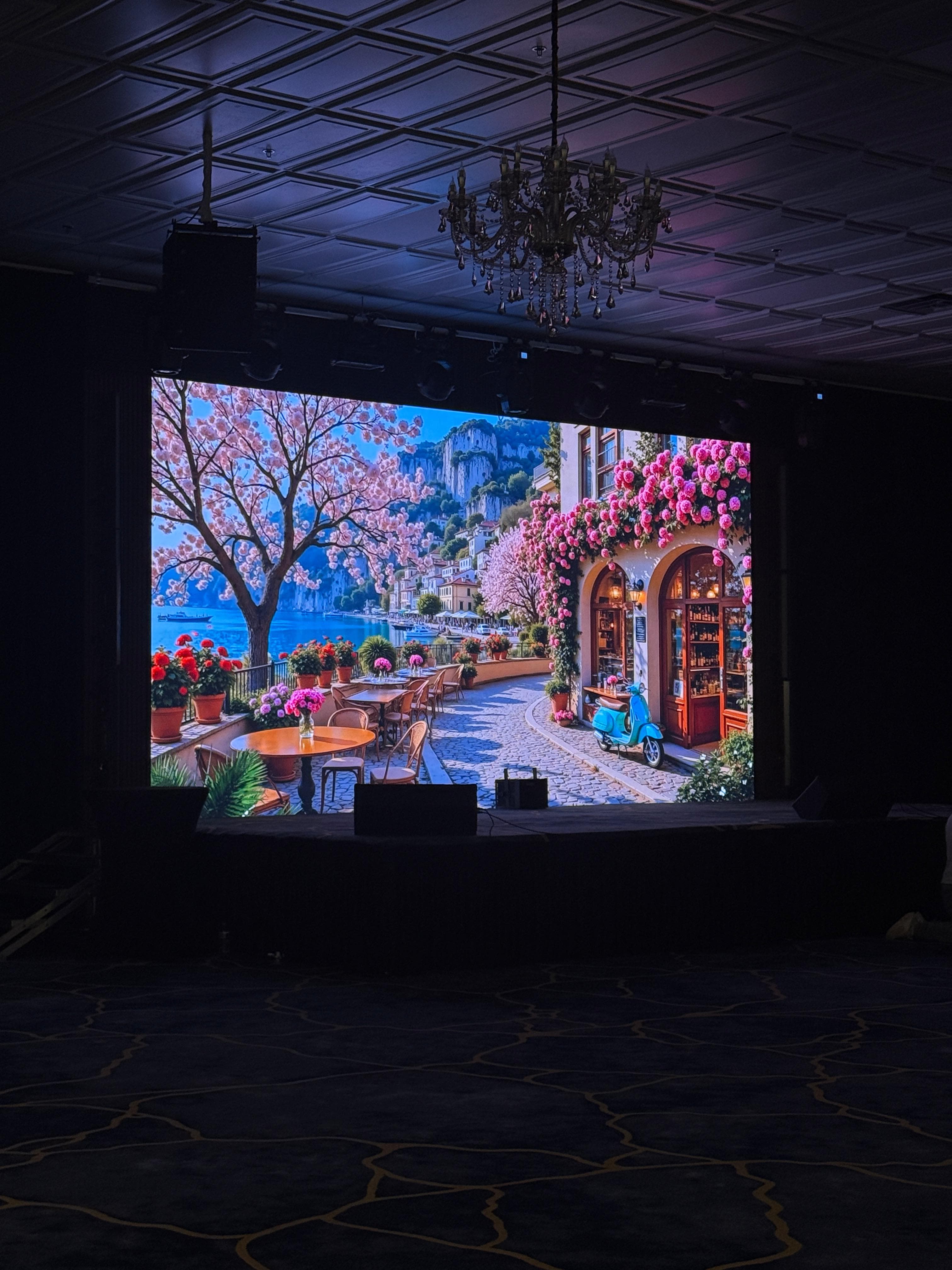 Cinematic LED Stage