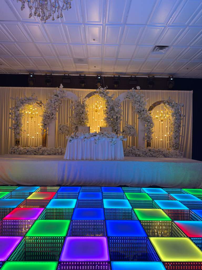 Floral Wedding Stage